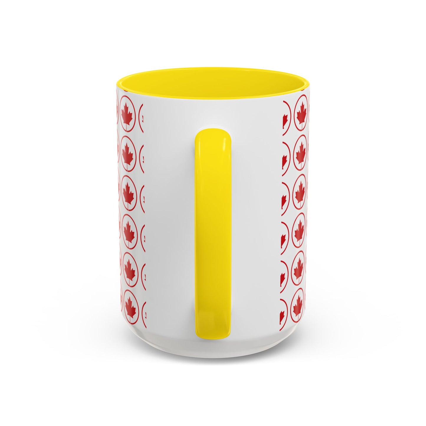 Canada Maple Leaf Accent Coffee Mug - Perfect for Holidays and Daily Use