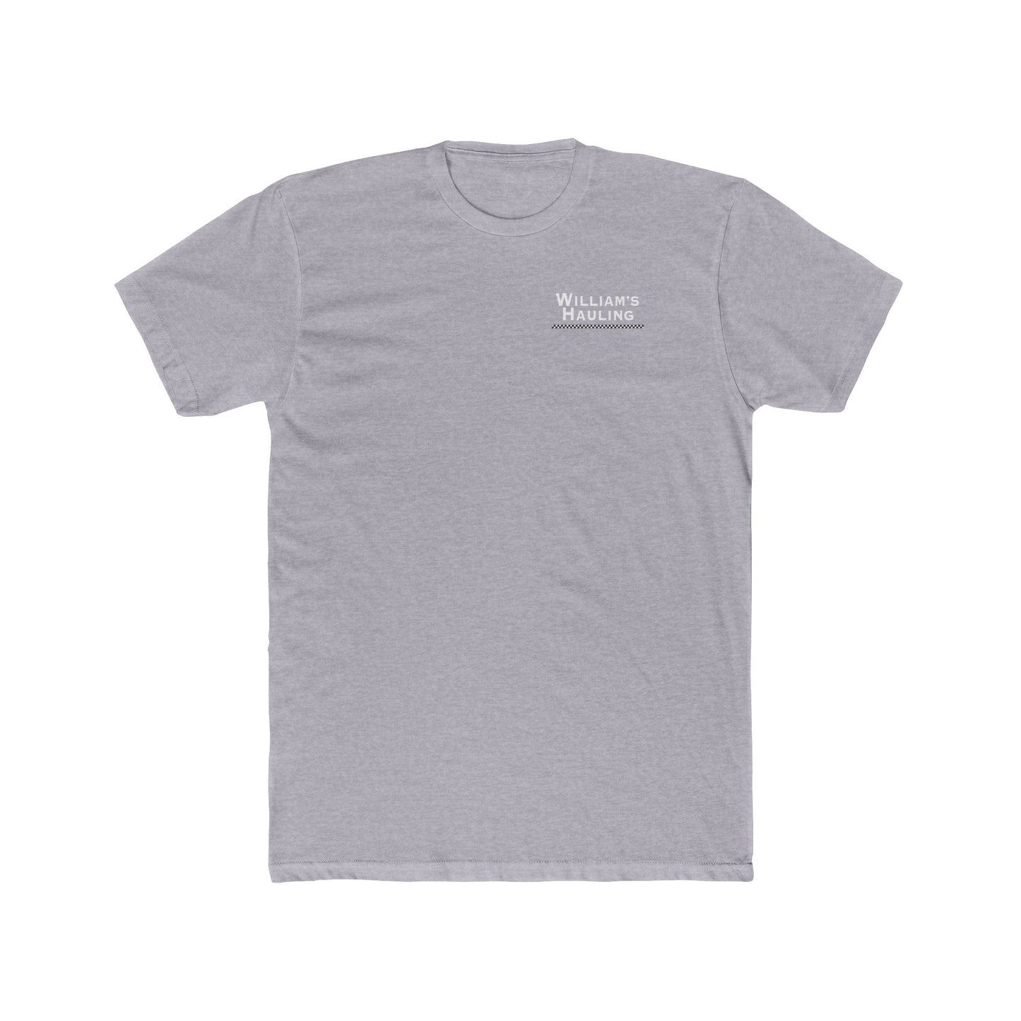 William's Hauling Unisex Cotton Crew Tee | Truck Design for Truck Lovers