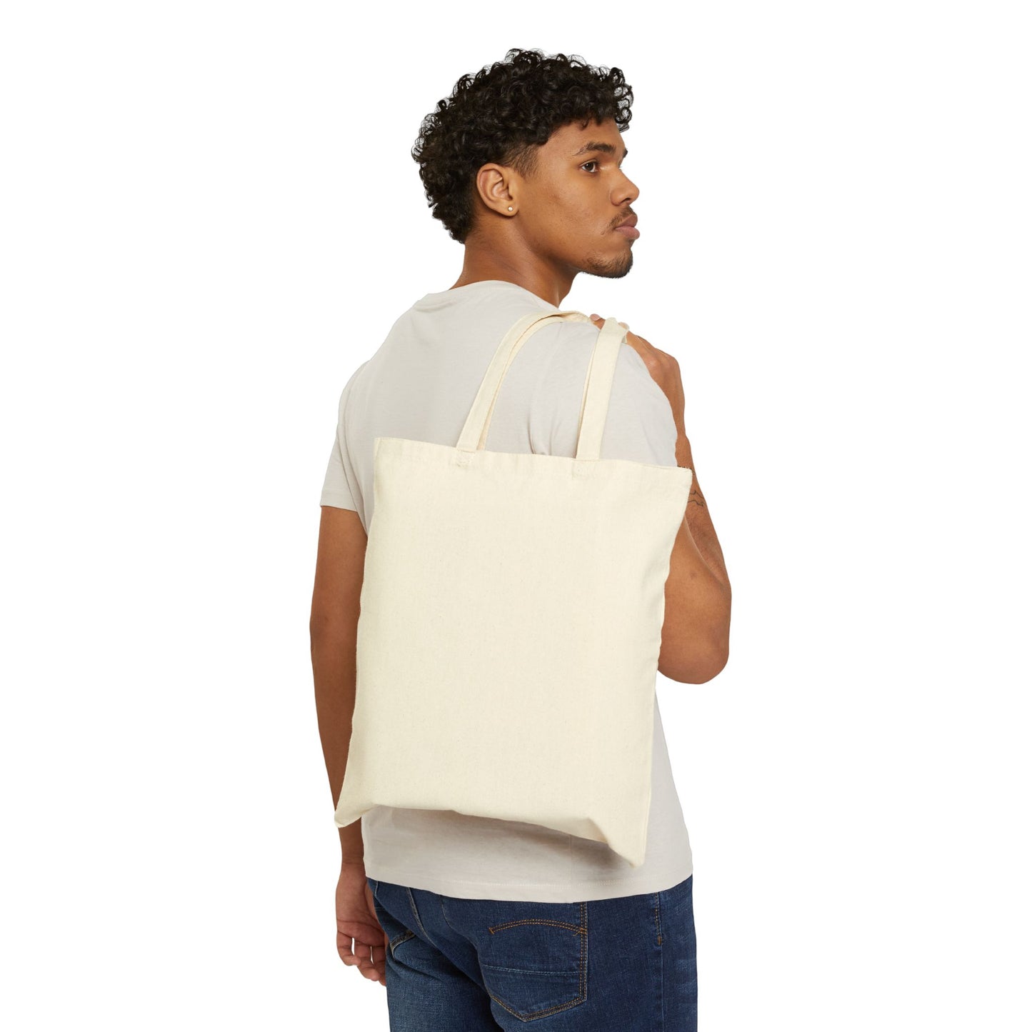 Canvas Tote Bag - Eco-Friendly and Stylish Carryall for Everyday Errands and Outings