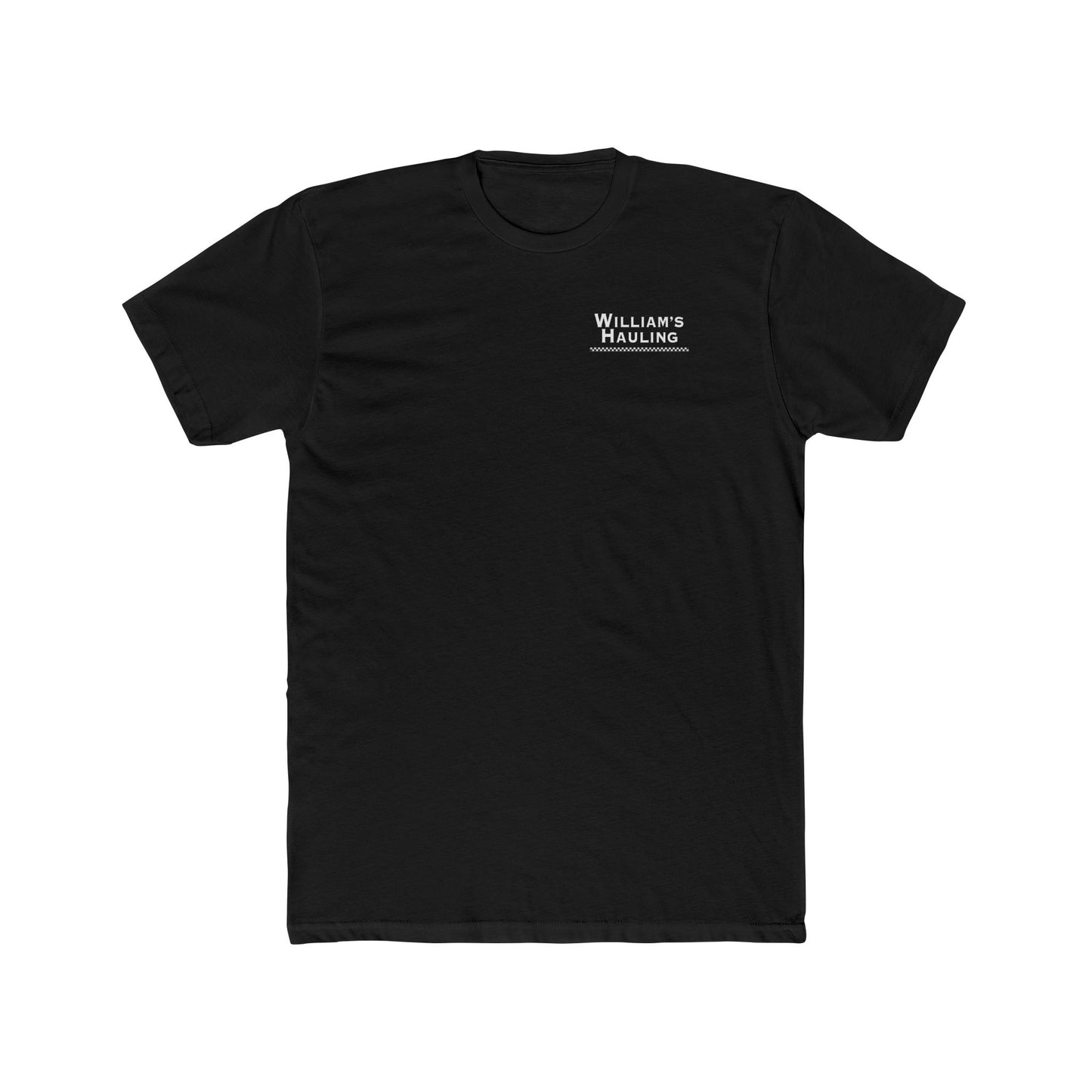 William's Hauling Unisex Cotton Crew Tee | Truck Design for Truck Lovers