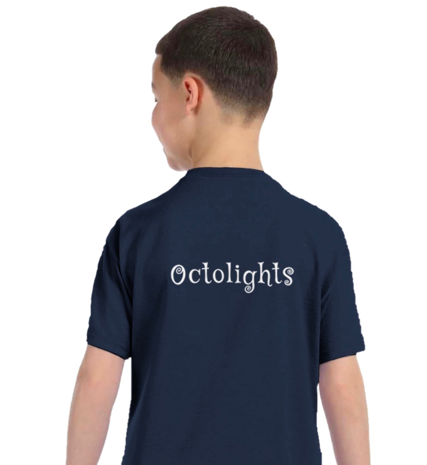 Kids Crewneck T-Shirt | Gildan® 5000B -Personalized  Print Front and Back