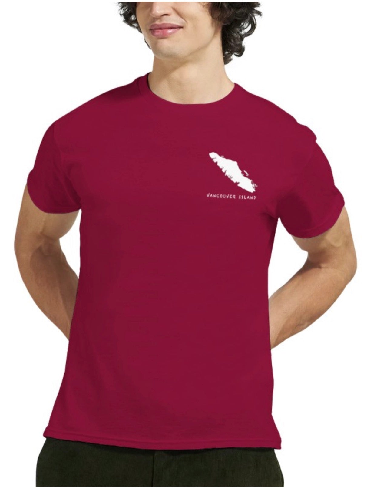 Vancouver Island Logo Heavyweight Unisex Crewneck T-shirt | Gildan® 5000